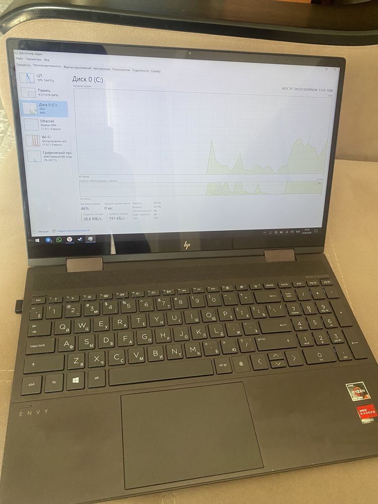 Hp envy ноутбук трансформер