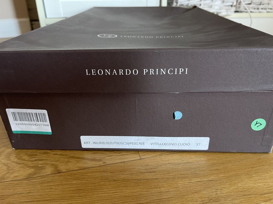 Ботуши Leonardo Principi ест. кожа 37 номер
