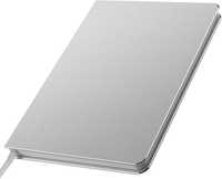Тетрадка с алуминиева корица деликатна и стилна метална малка 96 листа