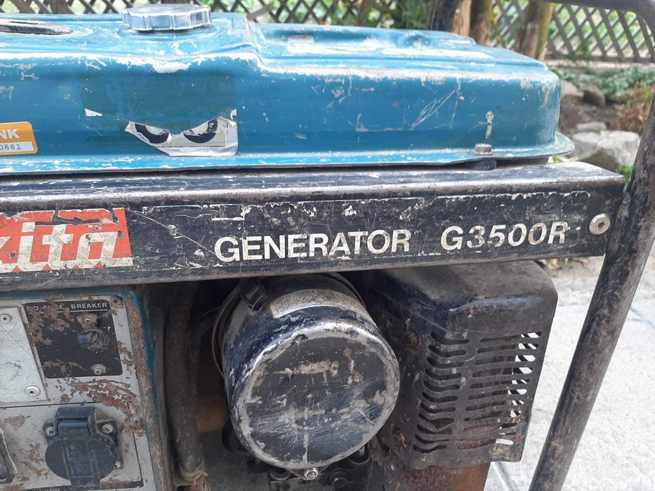 Бензинов генератор Makita G3500R.