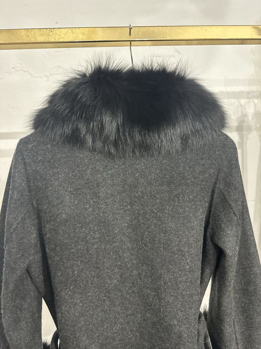 Palton Lana Alpaca Negru