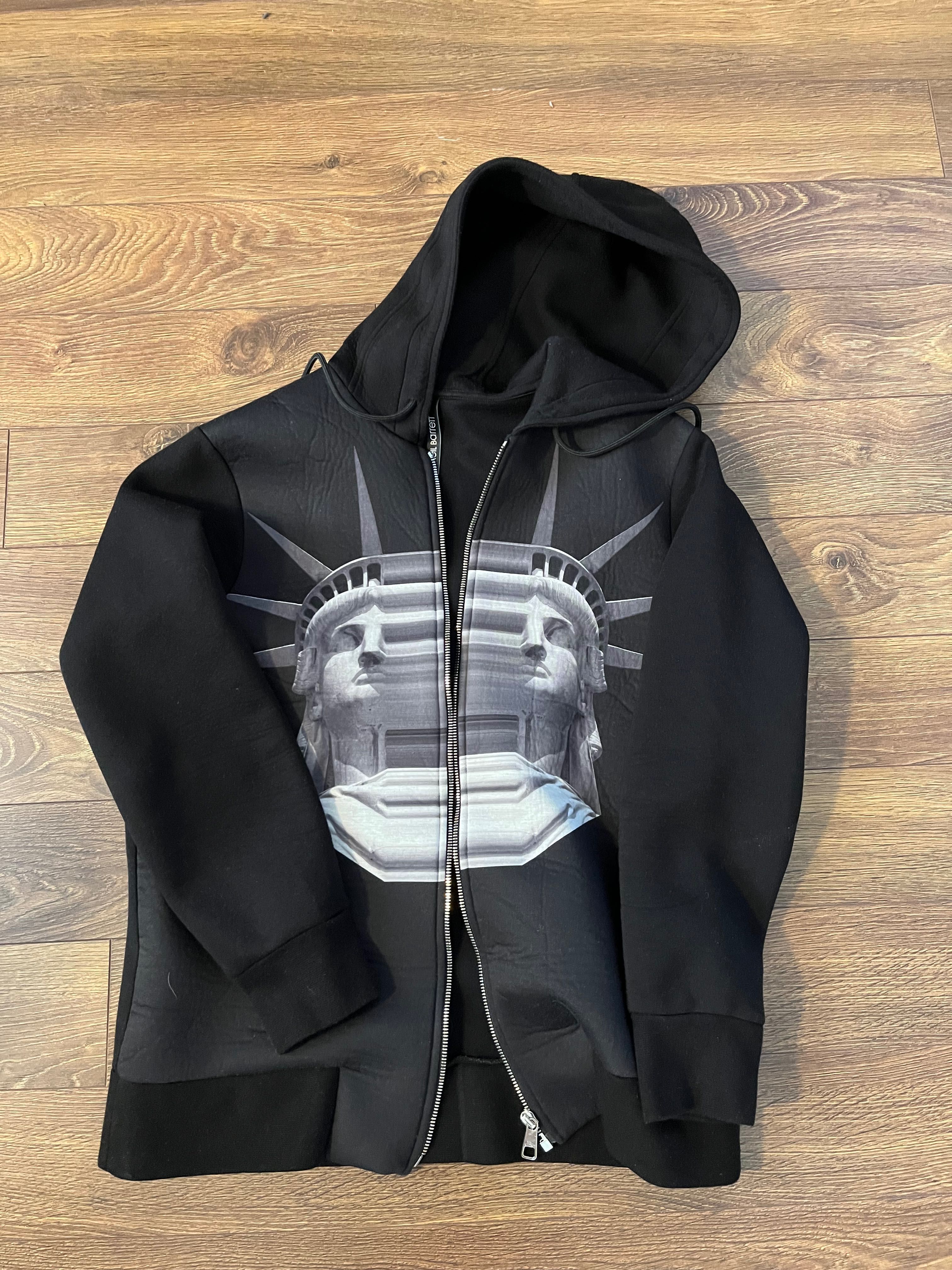 Мъжко горнище / суитшърт Neil Barret Statue of Liberty Hoodie