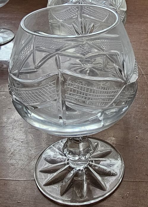 Pahare de cristal(rubin)