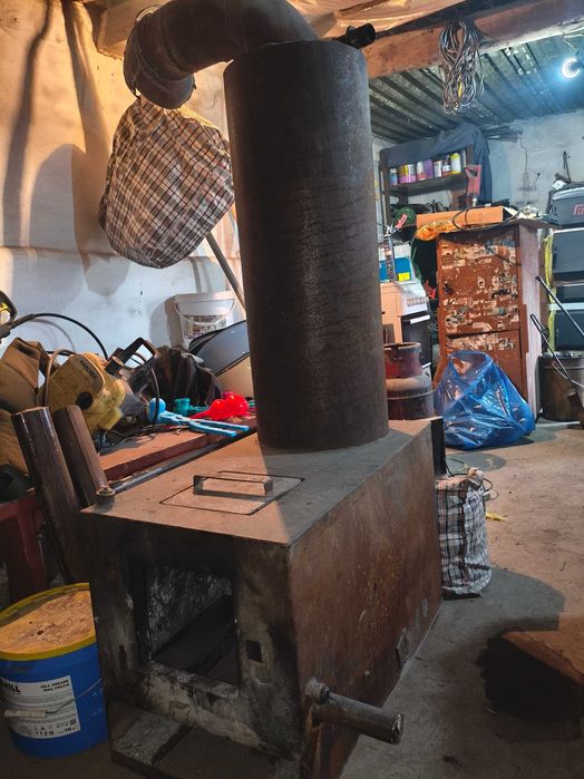 Катёл печь угольный