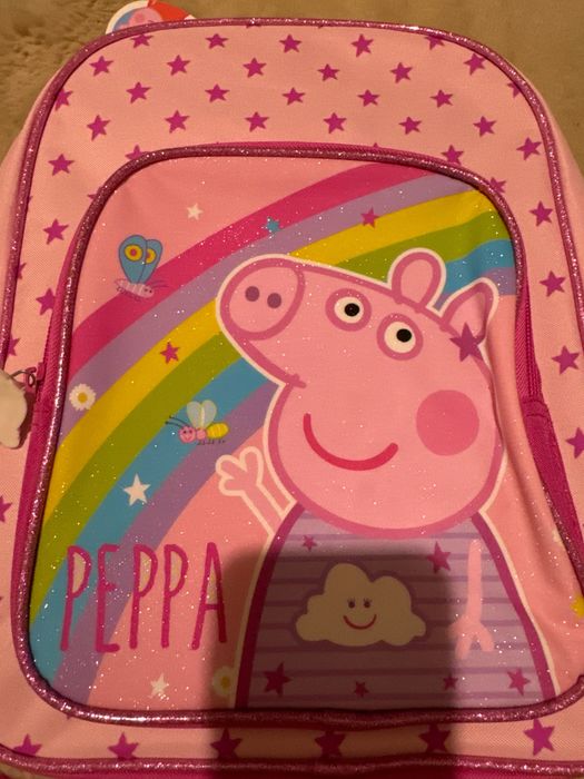 Ghiozdan nou cu eticheta Peppa Pig 50 ron