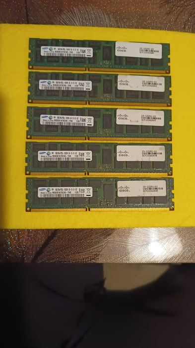 Сървърна памет DDR3 ECC Samsung 6 броя по 8 Gb PC3-10600 / 1333 - 48Gb