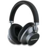 Karl lagerfeld saffiano metal logo anc enc wireless over-ear headphone