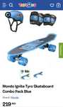 Trotineta si skateboard cu set casca, genunchiere si cotiere