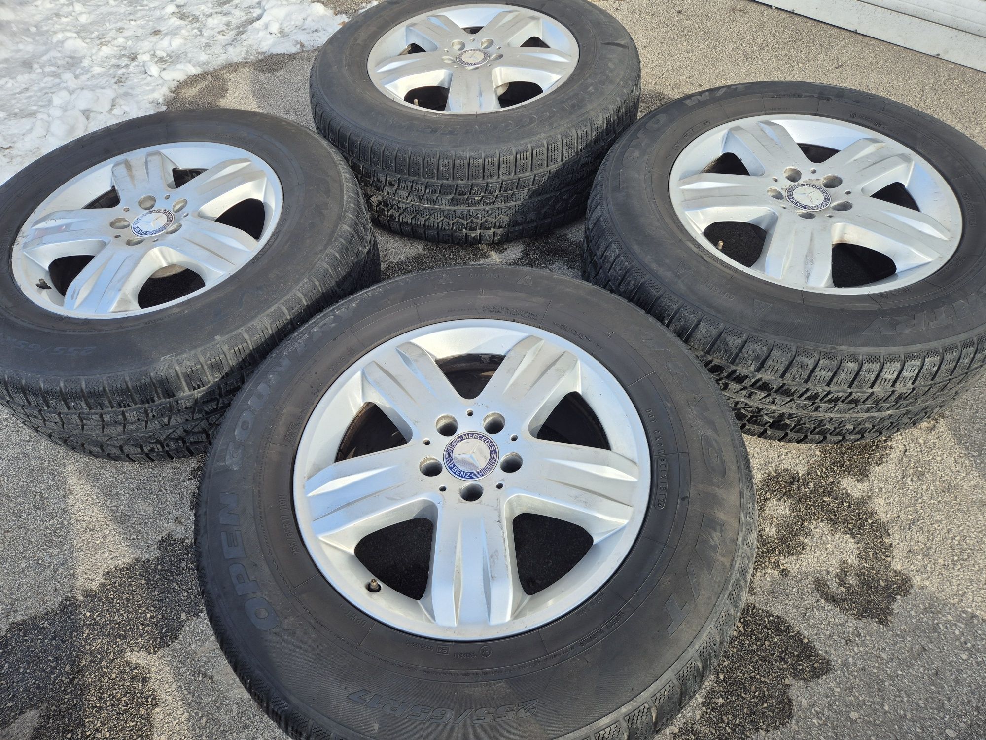 5х112/17 с гуми Мерцедес МЛ W163 W164 5х112/17 Mercedes ML