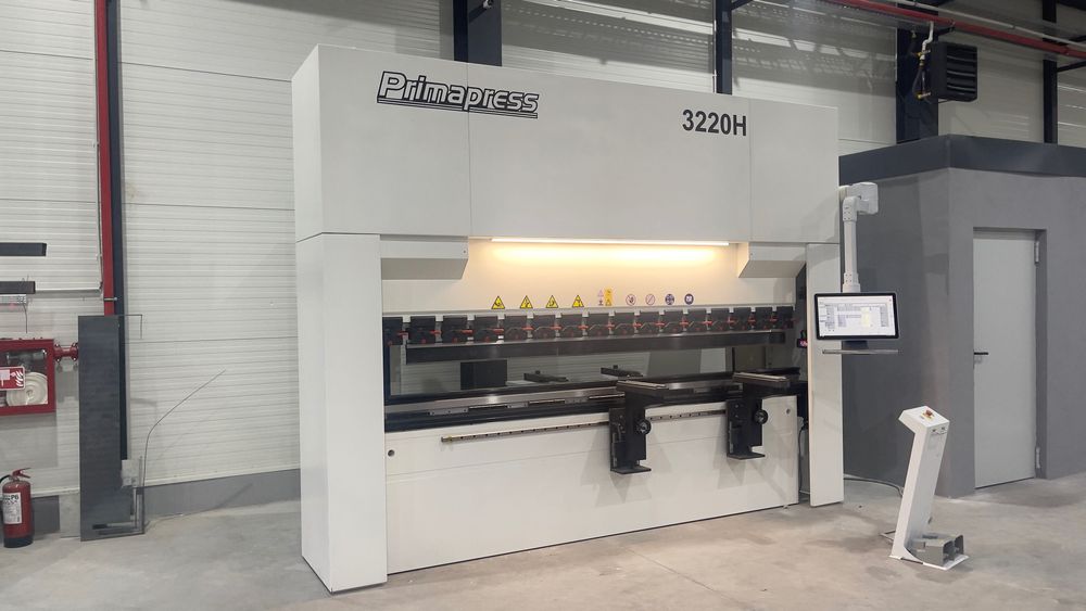 abkant 220t 3200mm cnc cu 8+1 axe servohibrid