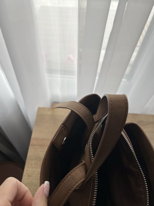 дамска раничка Desigual-цвят камел