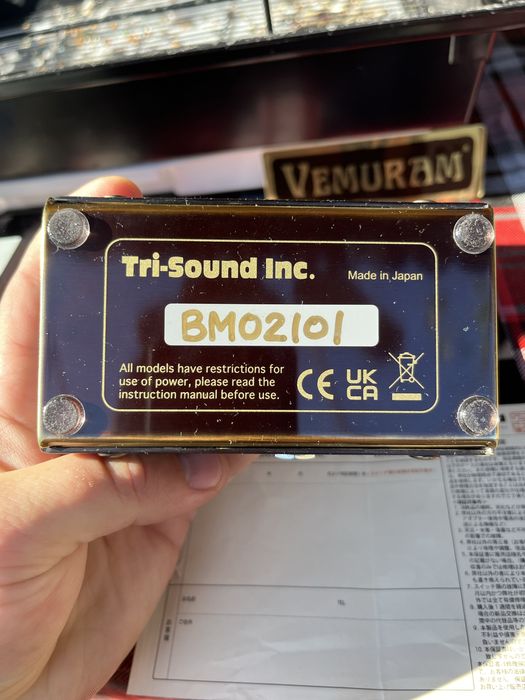 Pedală Overdrive Vemuram Butter Machine