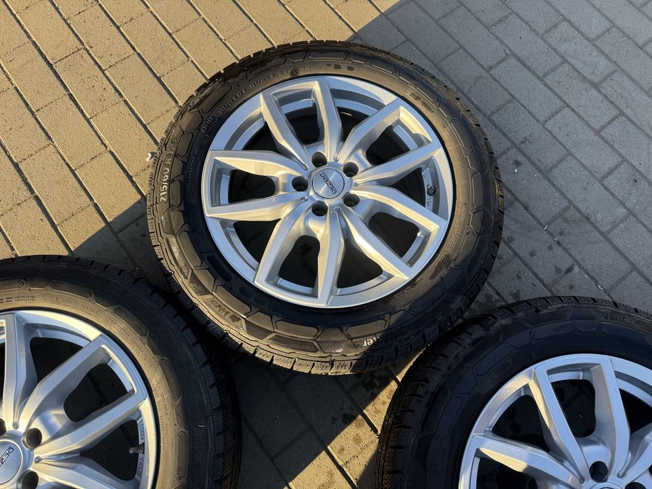 Jante 5x108 Opel renault citroen  ford 215 60 17 c Michelin iarna