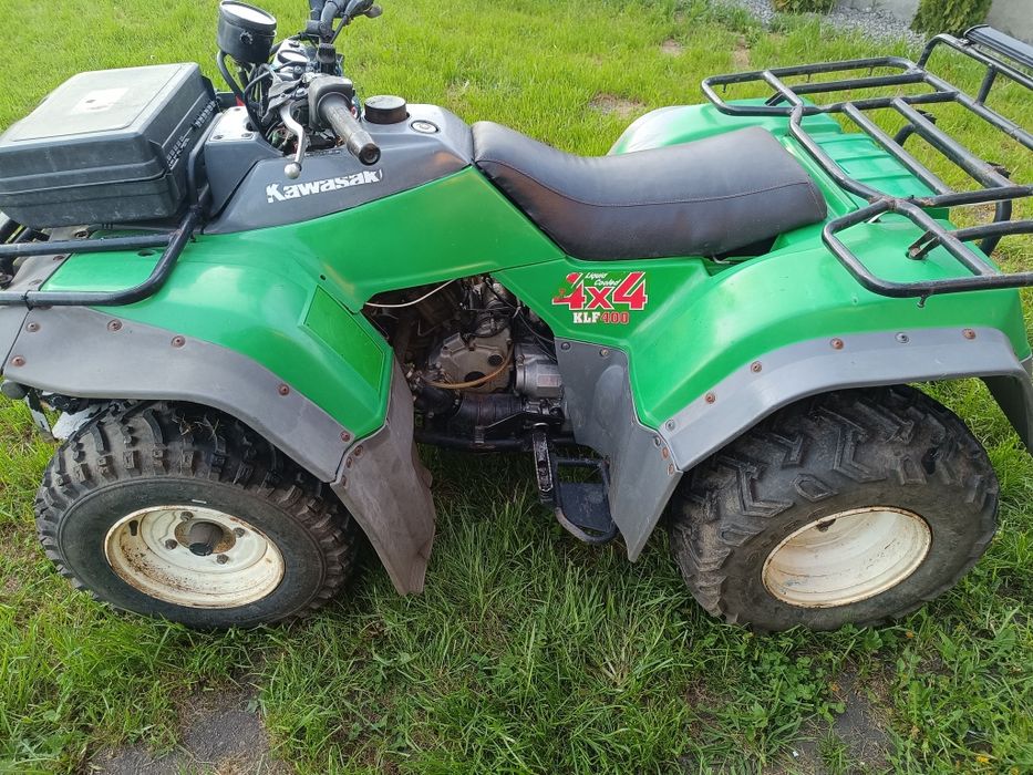 Vând sau schimb ATV Kawasaki klf 400 4x4