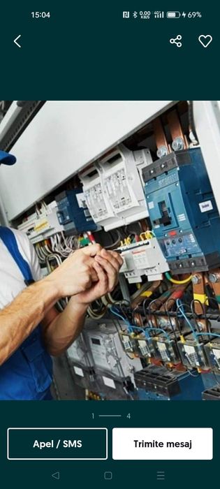 Lucrări reparatii electrice domestice