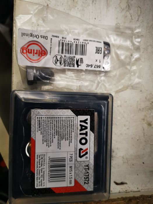 Vand kit reparatii filet baie ulei YATO M15 - 1.5