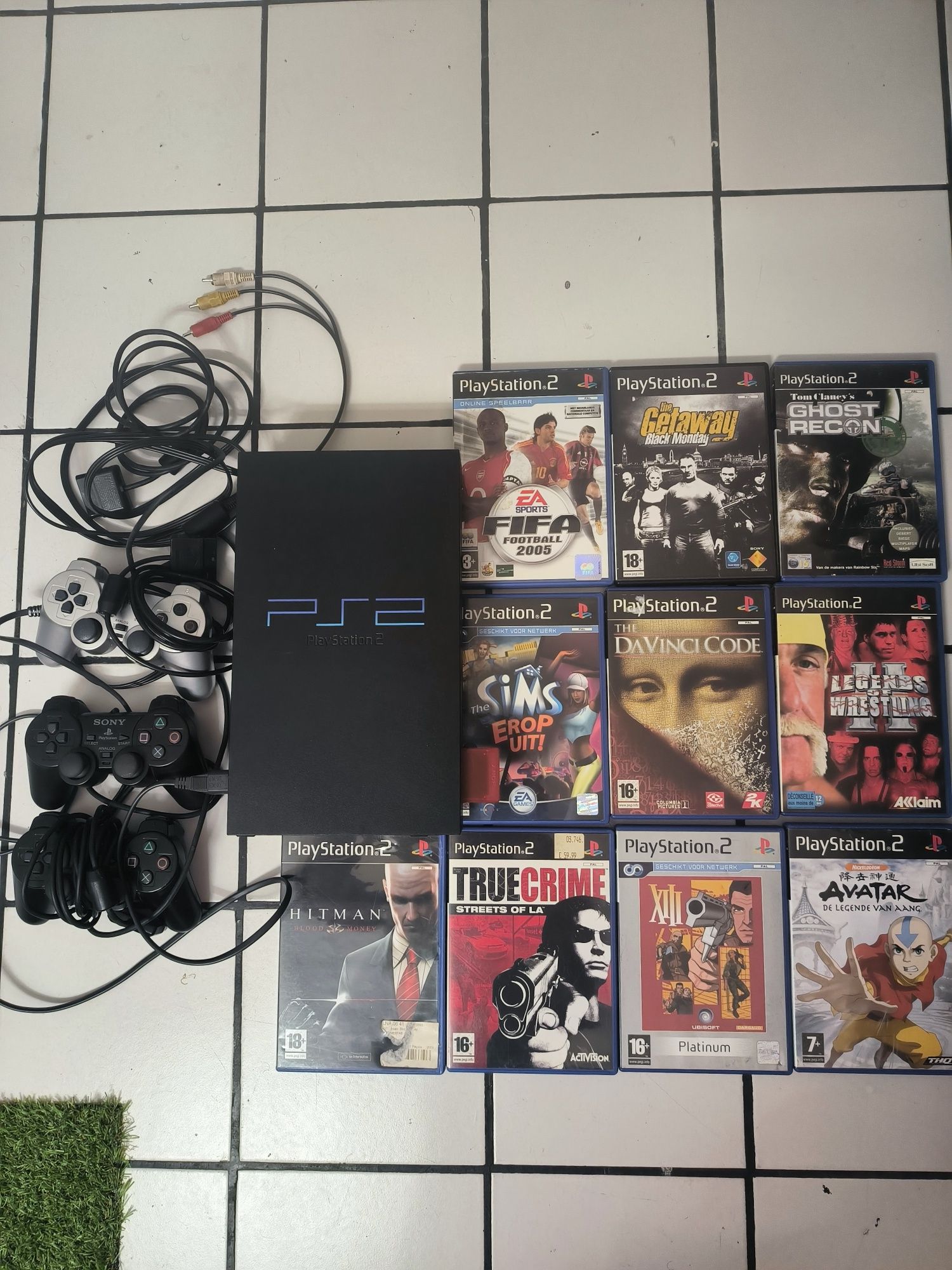 Playstation 2 с 10 игри