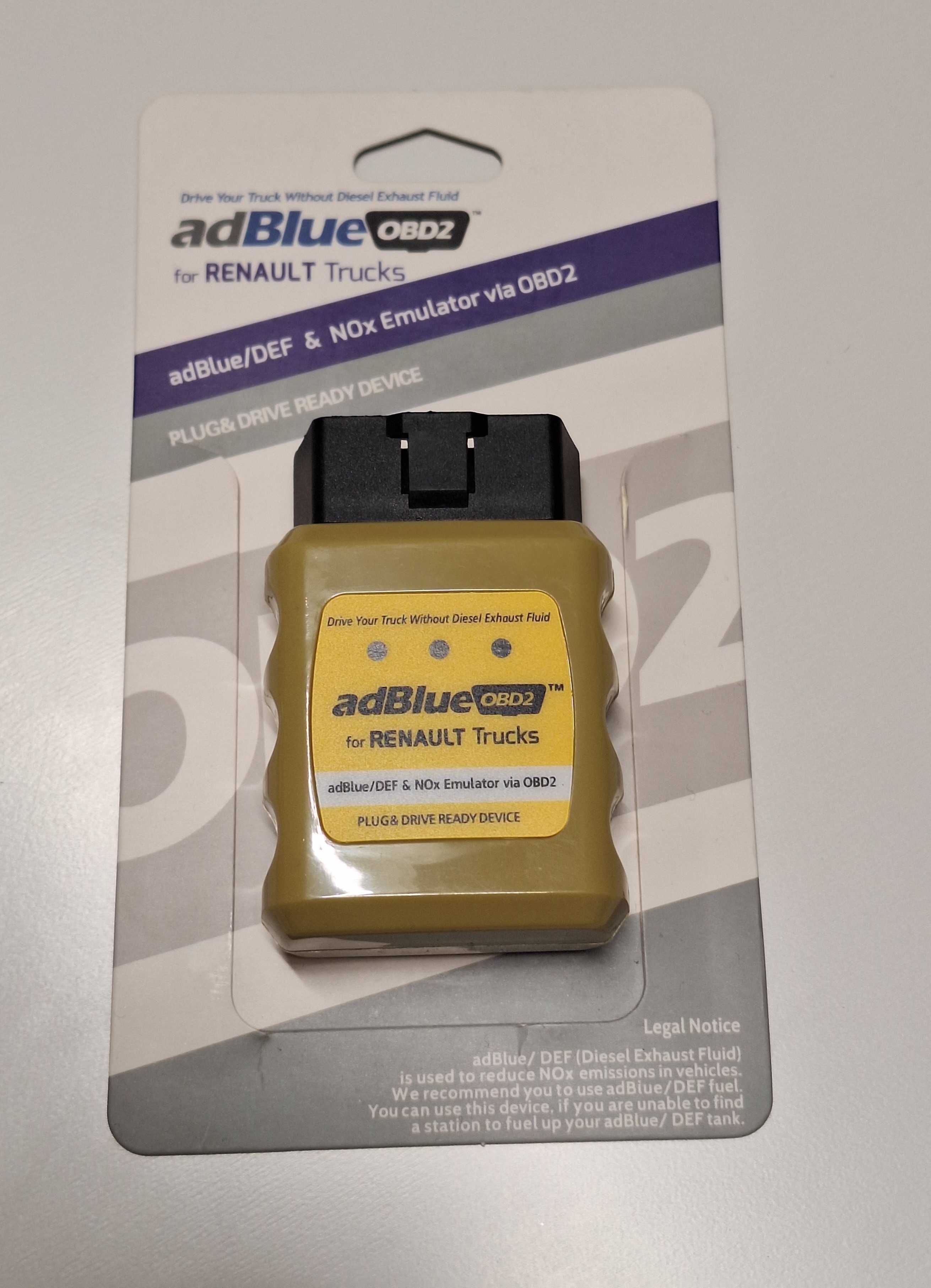AdBlue Emulator OBD2 Renault емулатор за изключване на Адблу Рено