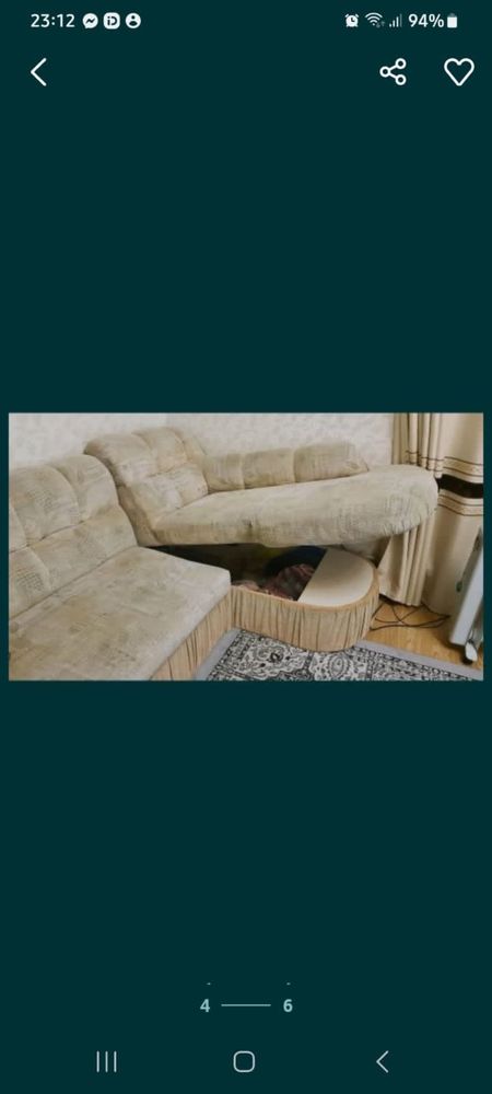 Мягкая мебель раскладной диван