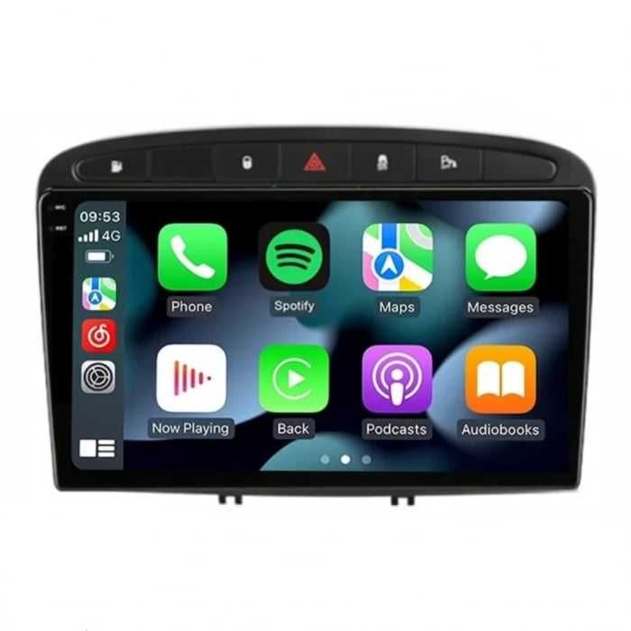 1-8GB Navigatie GPS Android Peugeot 308 408 CarPlay QLed DSP + CADOU