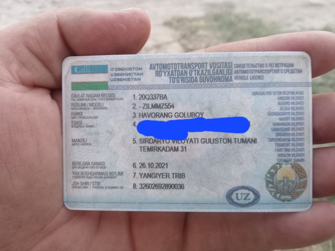 Selxoz Zil samasval ishlab turibti