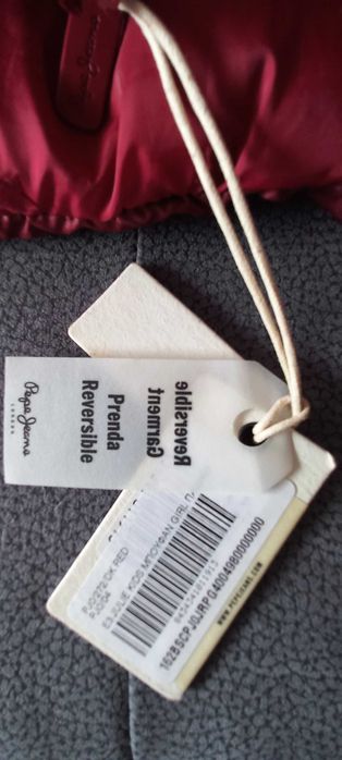 Детско яке Pepe Jeans с две лица за 3-4год.