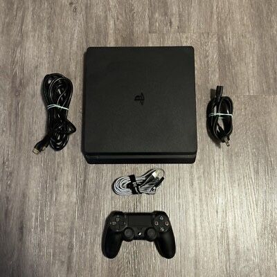Playatation 4 slim плейстейшн 4 слим и 6 игр