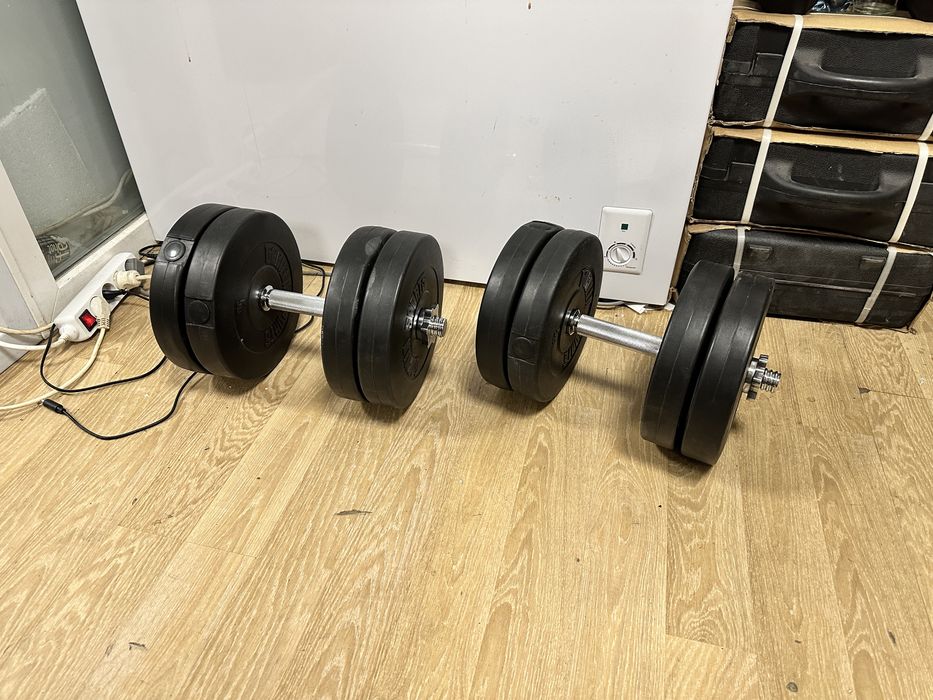 Gantere reglabile noi set 46 kg, 23 kg+23 kg=46 kg Germany