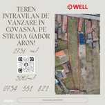 Teren intravilan de vânzare în Covasna, pe strada Gábor Áron!