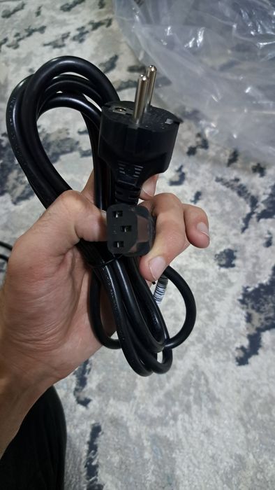 Сетевые кабели для питания, новые,, подходит для пк, и принтеров и т