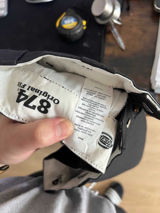 pantaloni dickies 874 vintage 30