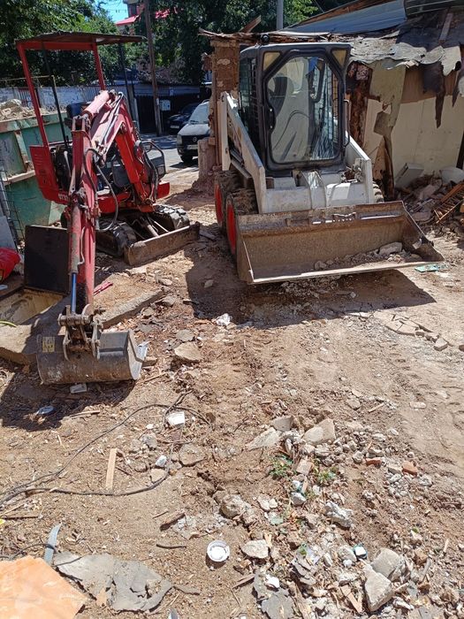 Inchirieri utilaje Bobcat si miniexcavator