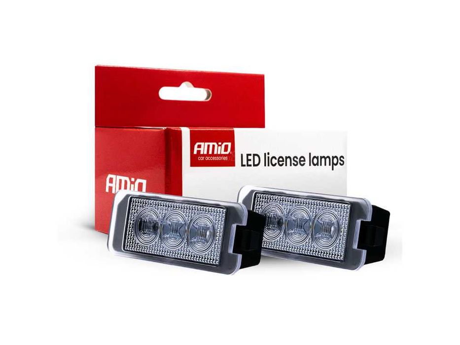 LED CANBUS Плафони за рег. номер AMIO Полски VW Golf 5 2003 - 2009