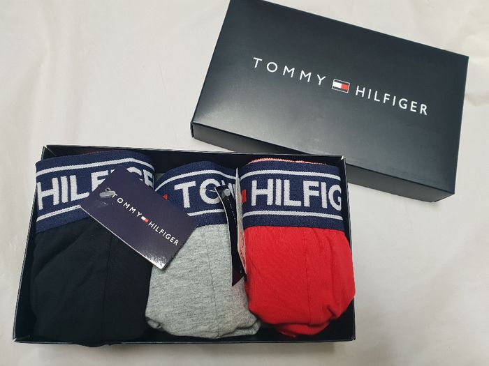 Set 3 bucati boxeri BUMBAC Tommy Hilfiger