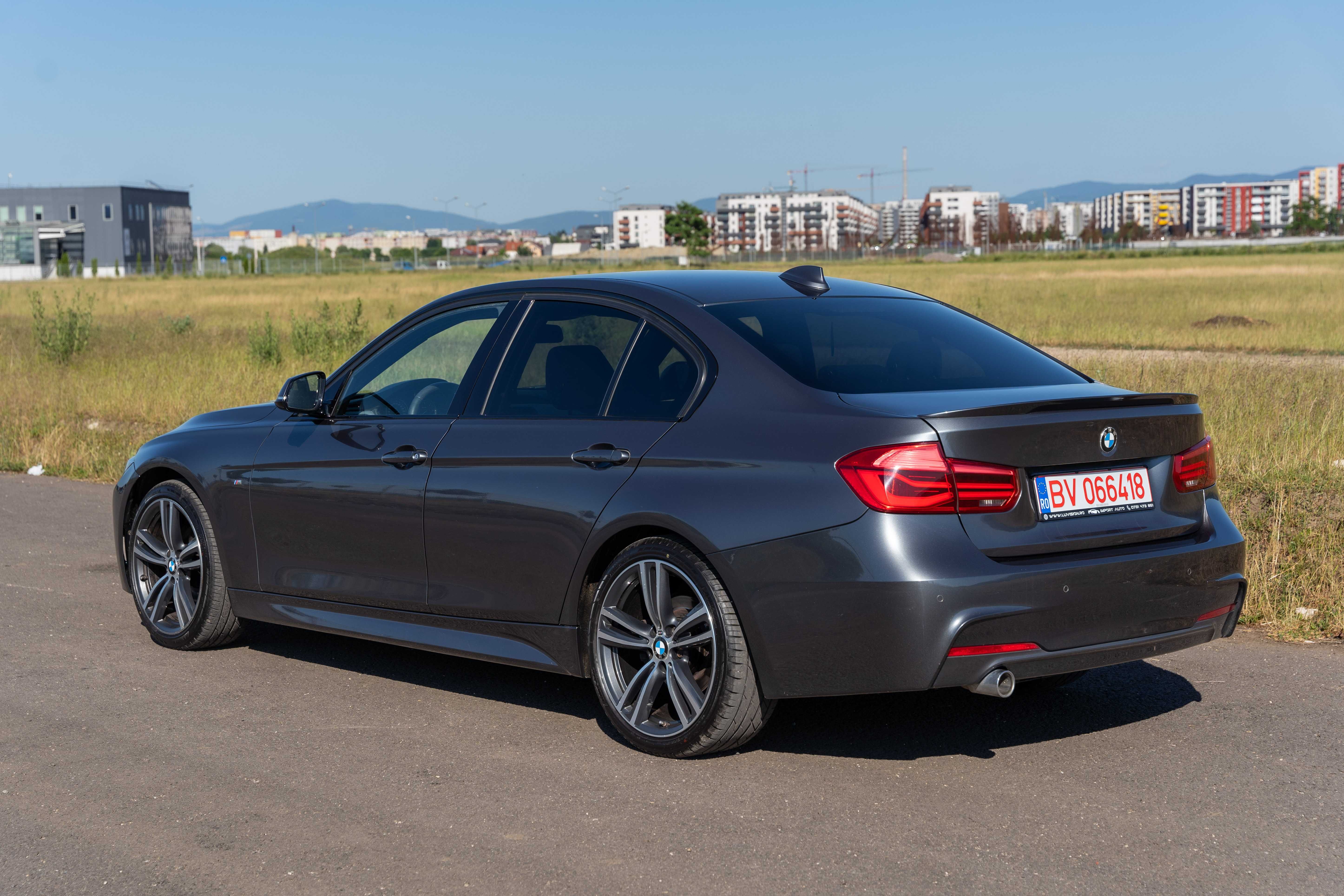 BMW Seria 3 F30 318D B47 150cp Pachet M, LED, Jante R19, Alcantara