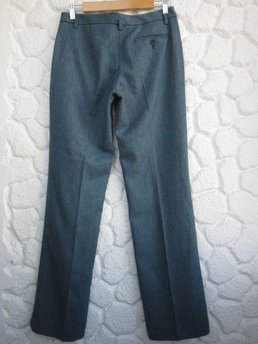Pantaloni mix lana Sisley camasa bumbac vesta
