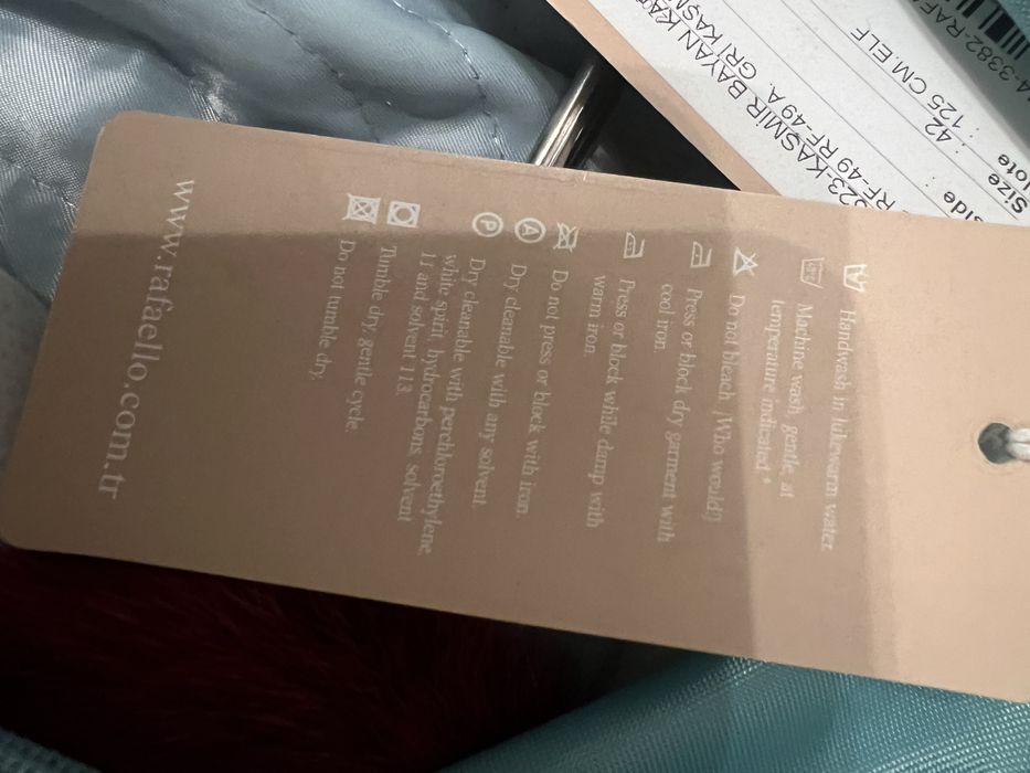 Palton casmir cu lana