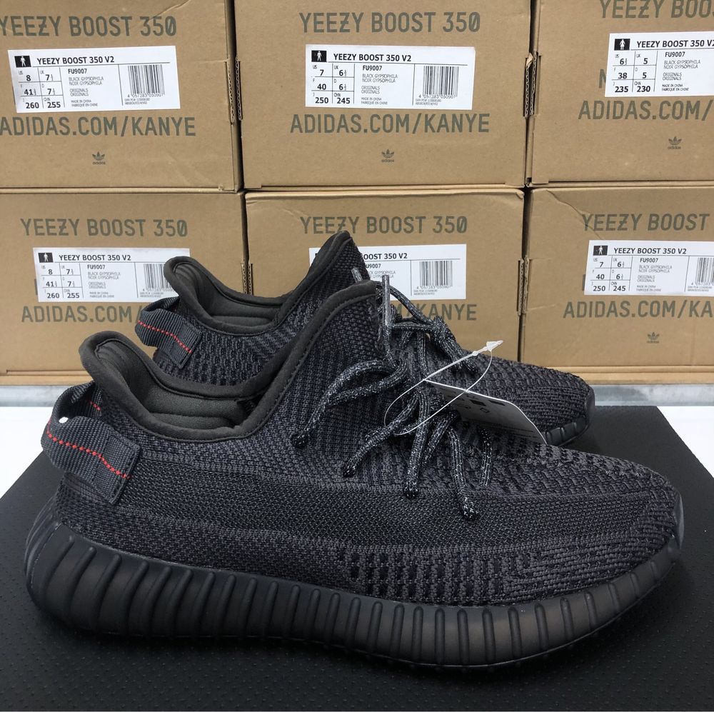 Yeezy 350 V2 Boost Black (Non Reflective) Yeezy Boost 350