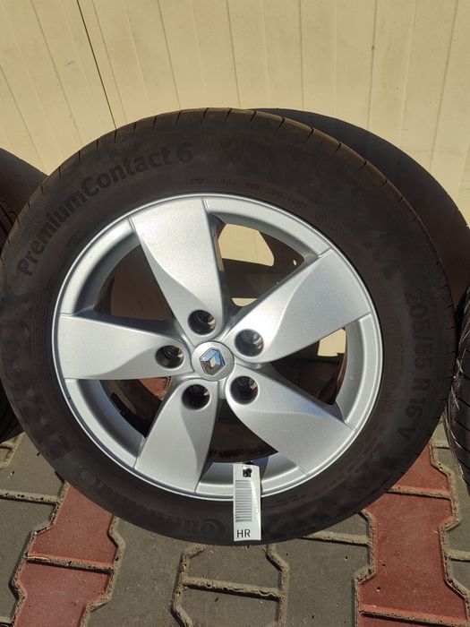 Jante 16 Renault Espace Megane 5x114,3 anvelope 205 55 16 vara