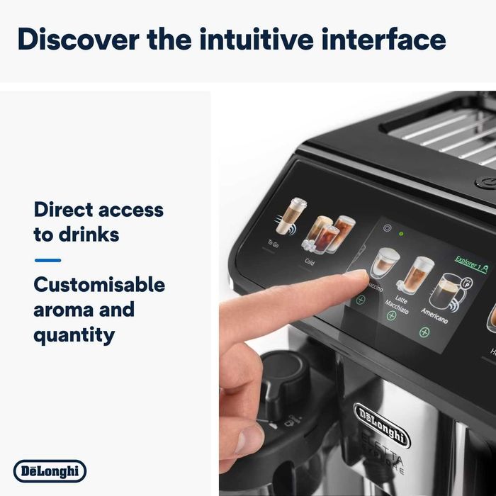 Кафеавтомат Delonghi Eletta Explore Cold Brew (ECAM450.65.G) 1450W
