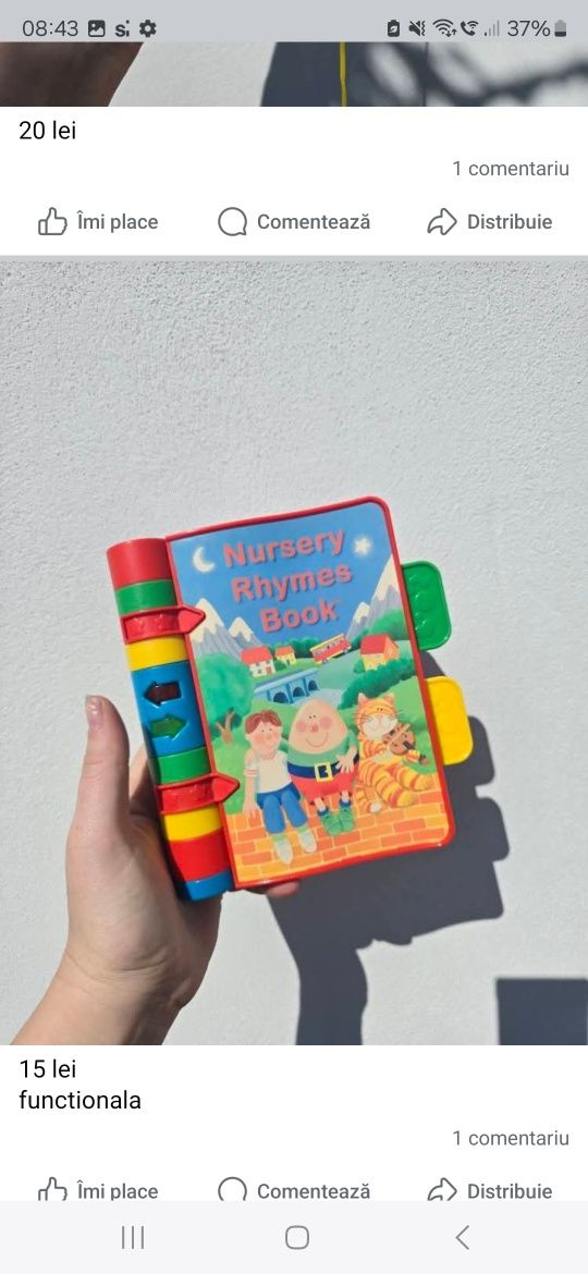 Jucarii interactive pentru copii