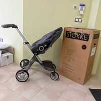 Количка Stokke Xplory + бебешко кошче + столче за кола iZi Sleep