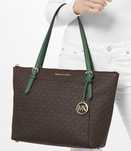 Geanta piele Michael Kors pine green
