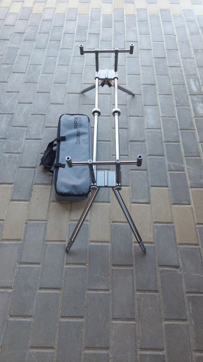 Rod pod aluminiu delphin rpx stalk silver, 2 posturi