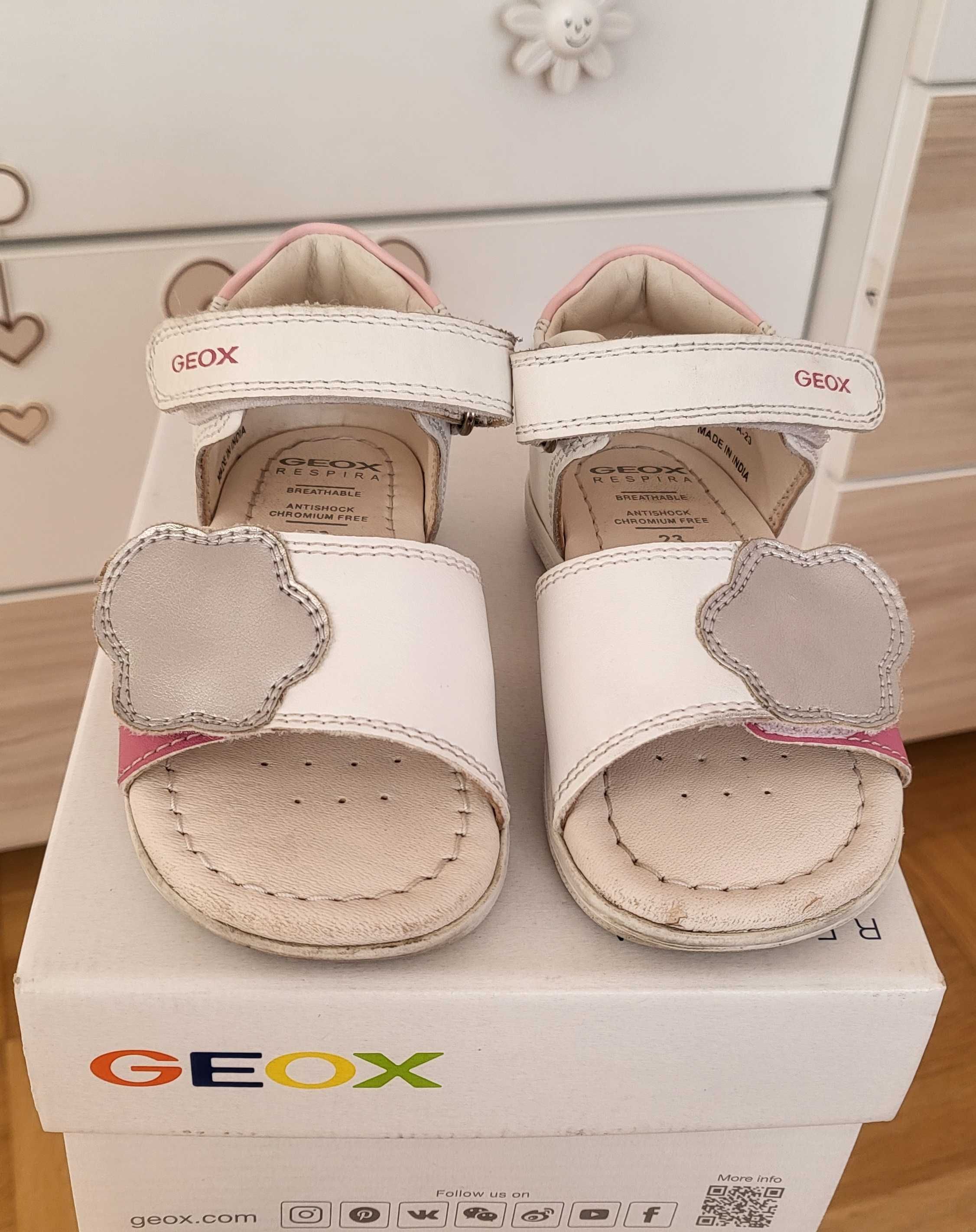Сандали Geox естествена кожа