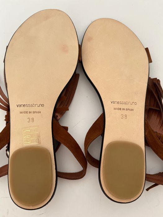 Sandale din piele, brand Vanessa Bruno