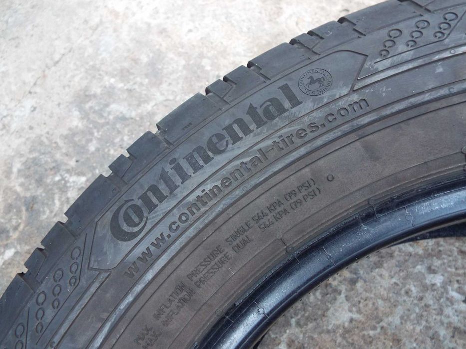 vand 2 anvelope de vara 205/65/16C continental conti van contact400lei