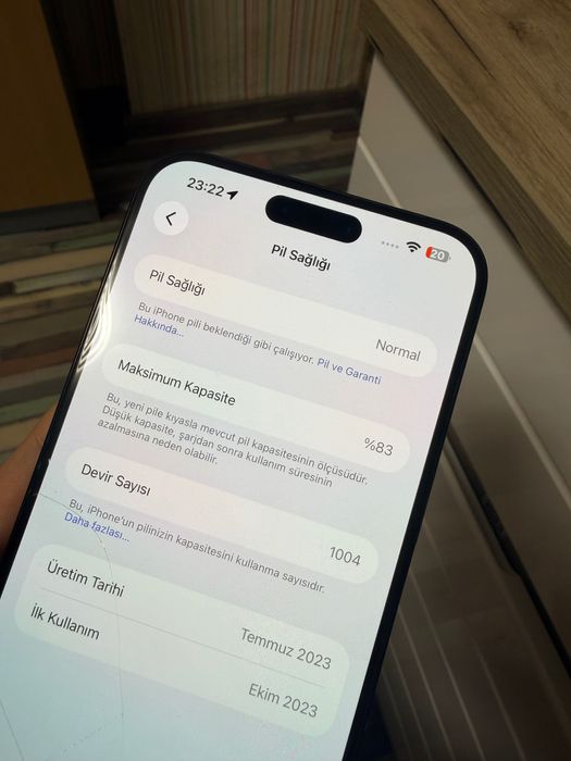 Iphone 15 pro max 512gb 83% капацитет на батерия