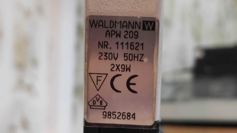 Waldmann W (Germany) – настольная лампа (Германия)