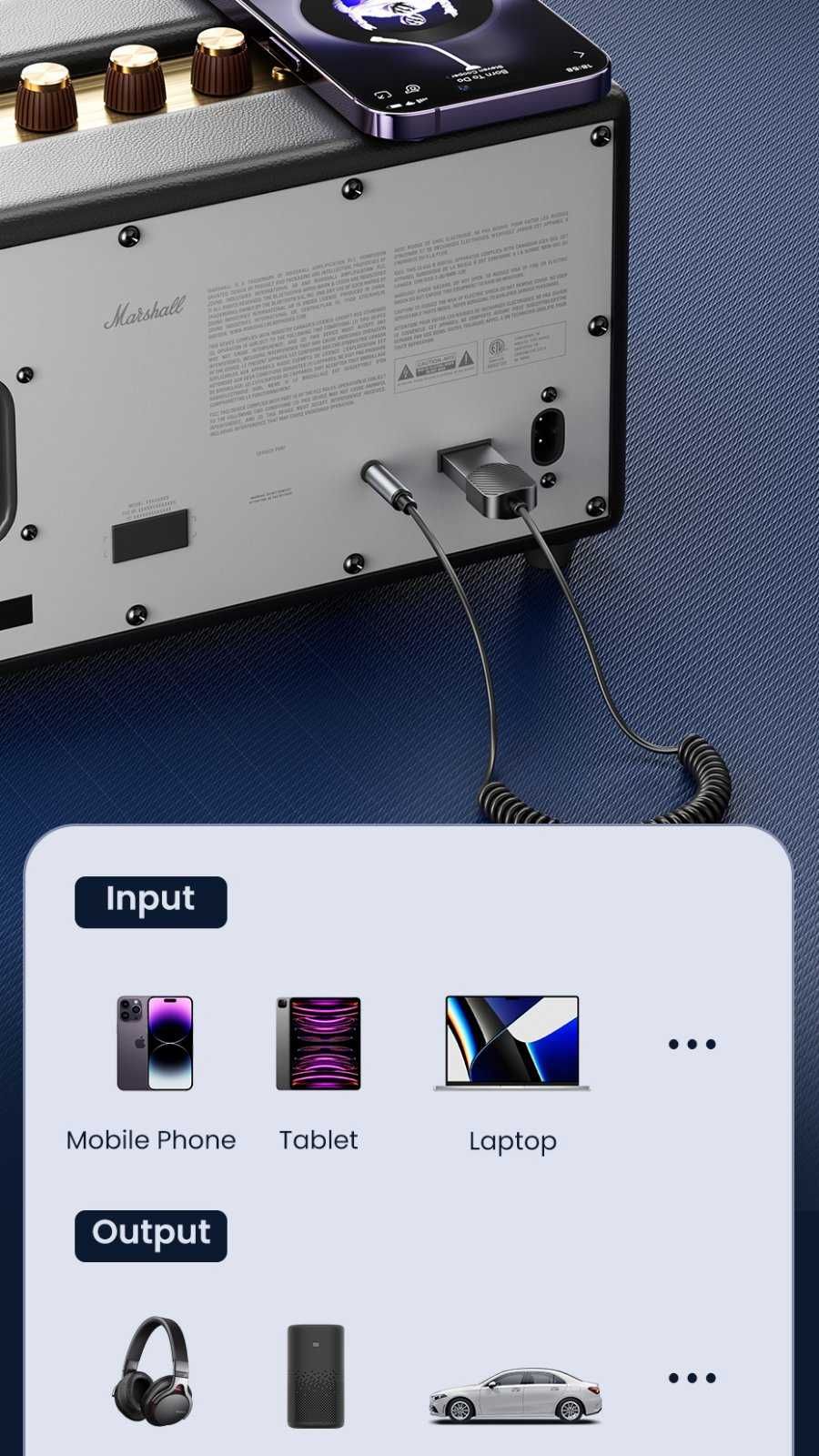 Нова версия на Toocki Bluetooth adapter